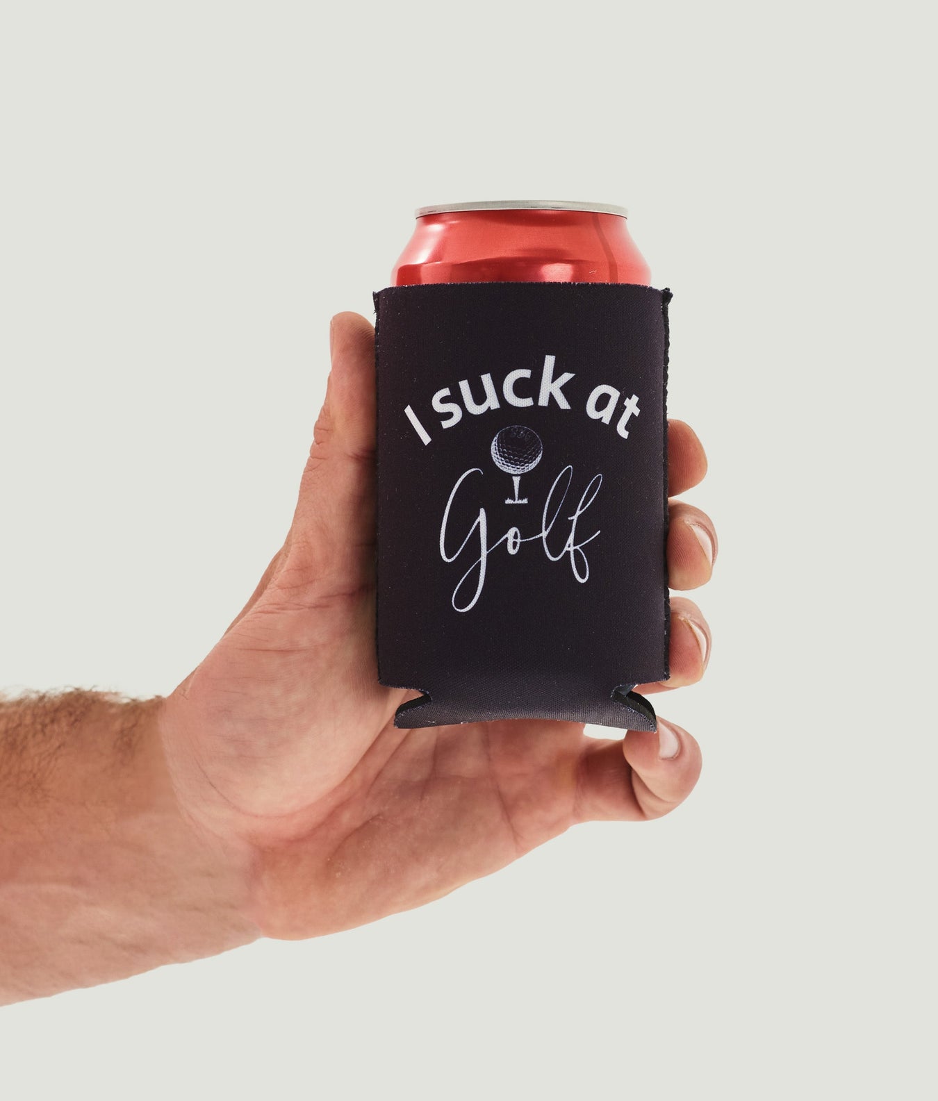 Insulated golf can cooler