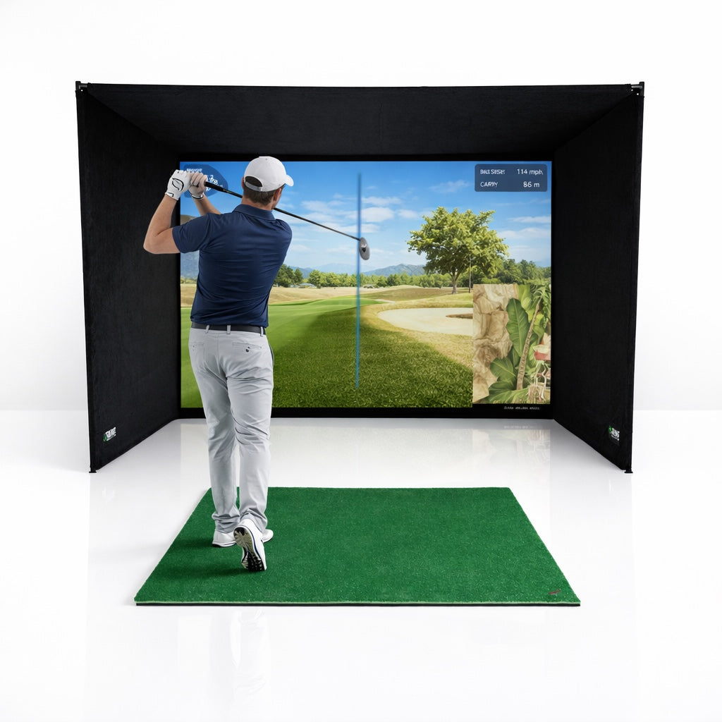 Complete golf simulator package