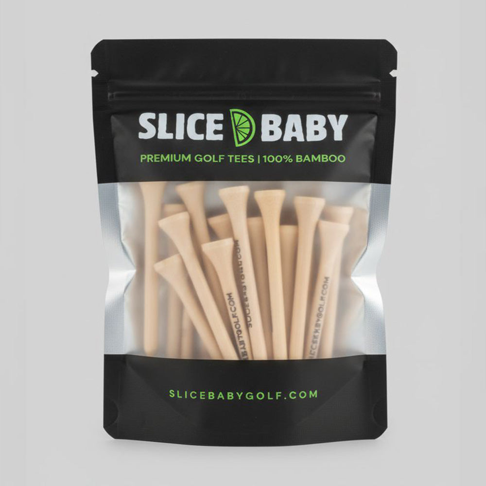 Bamboo and wooden golf tees