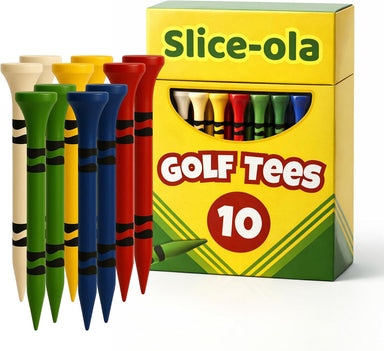 Funny Golf Tees | Golf Accessories for Men | Top Golf Gifts for Men & Unique Golf Gifts for Golfers | Premium Golf Stuff & Golf Bag Accessories | Wooden Bamboo Tees