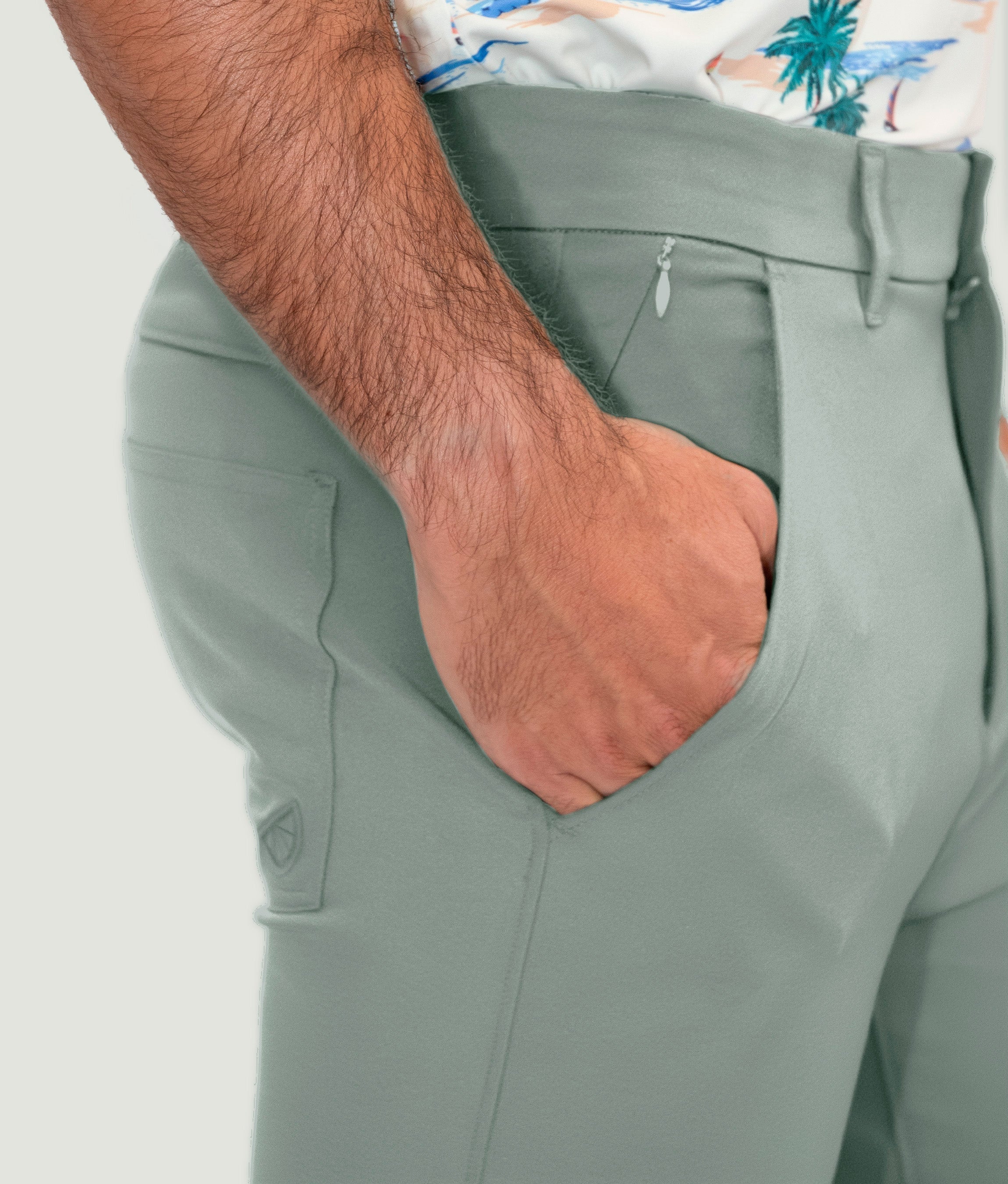 Final Round Classic Golf Pants Slate Gray