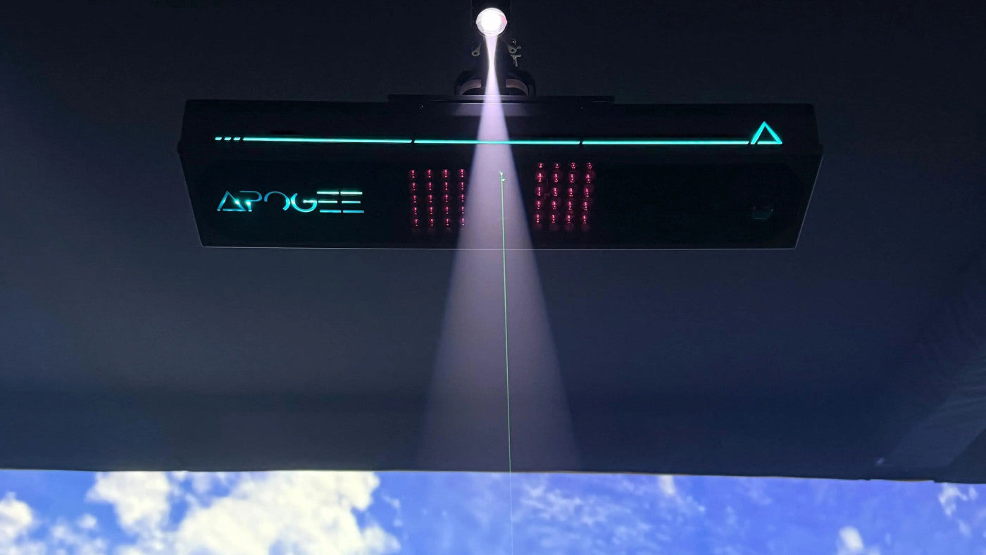 APOGEE by TruGolf Launch Monitor — Ceiling-Mounted, No Marked Balls