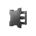 Articulating wall mount for flat panel screens in a golf simulator