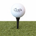Carl's driver height golf tees on a hitting mat