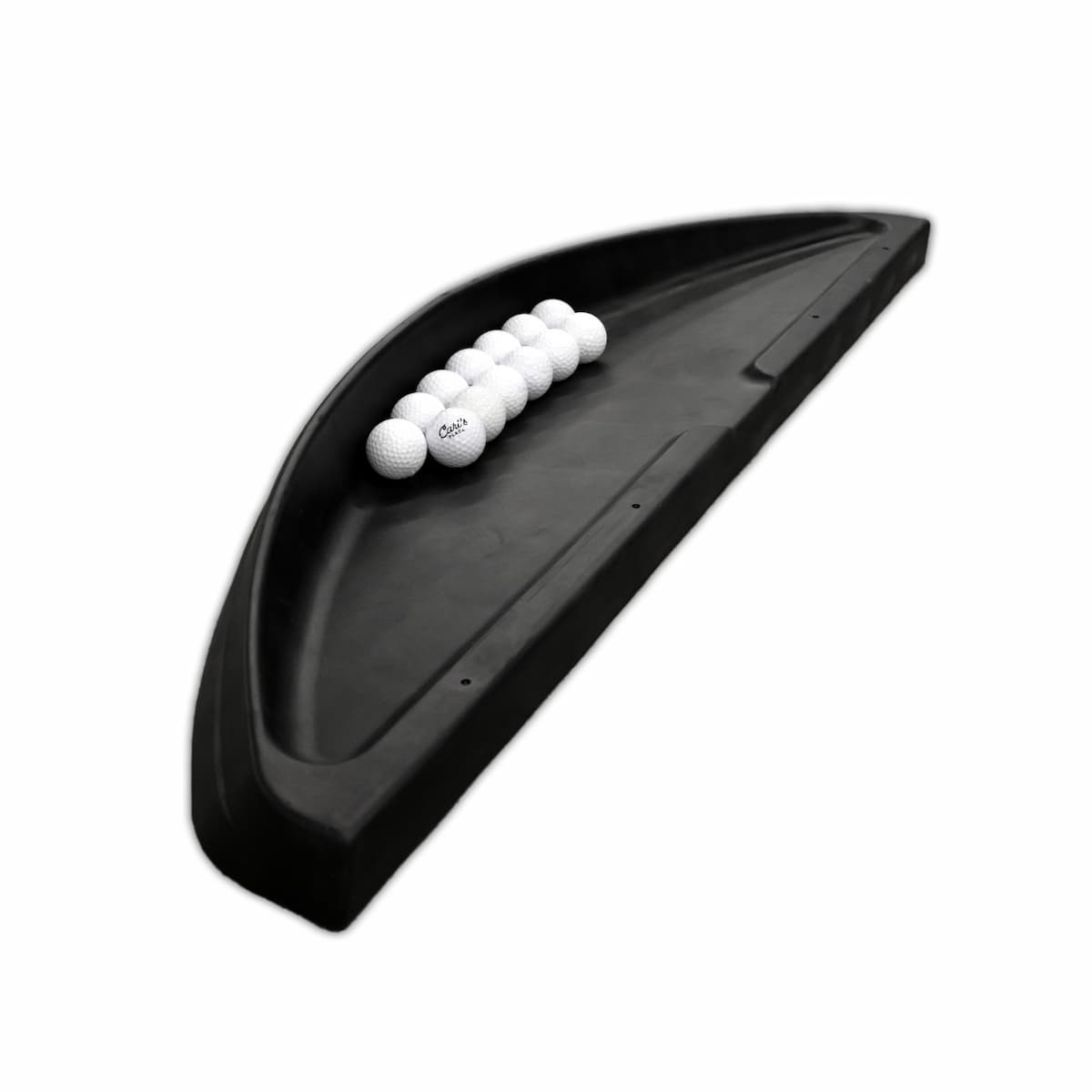Carl's heavy duty rubber golf ball tray