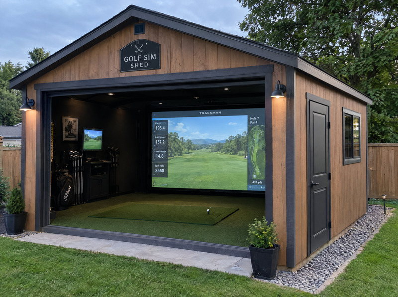 Custom Sim Sheds