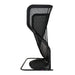 Black mesh Golf net on a white background