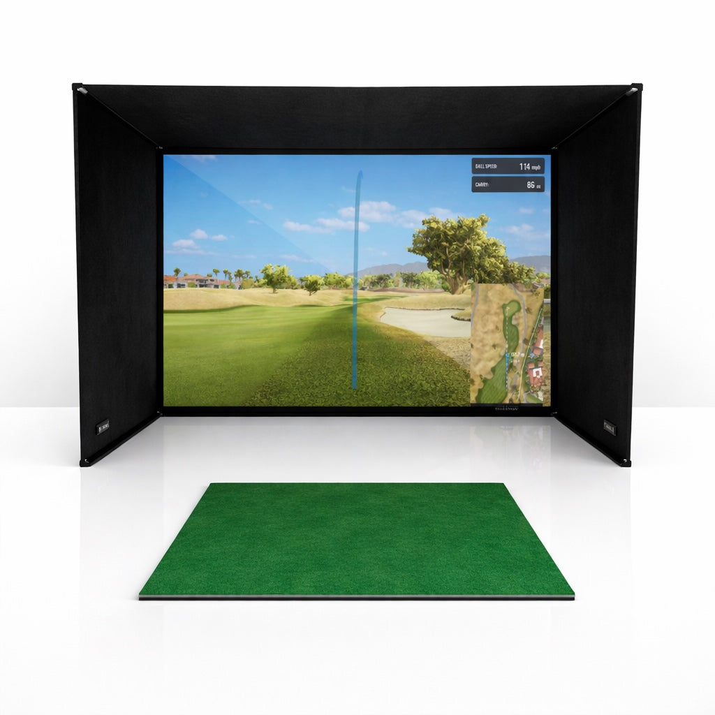 SimBox Golf Simulator Enclosure - 7 sizes available